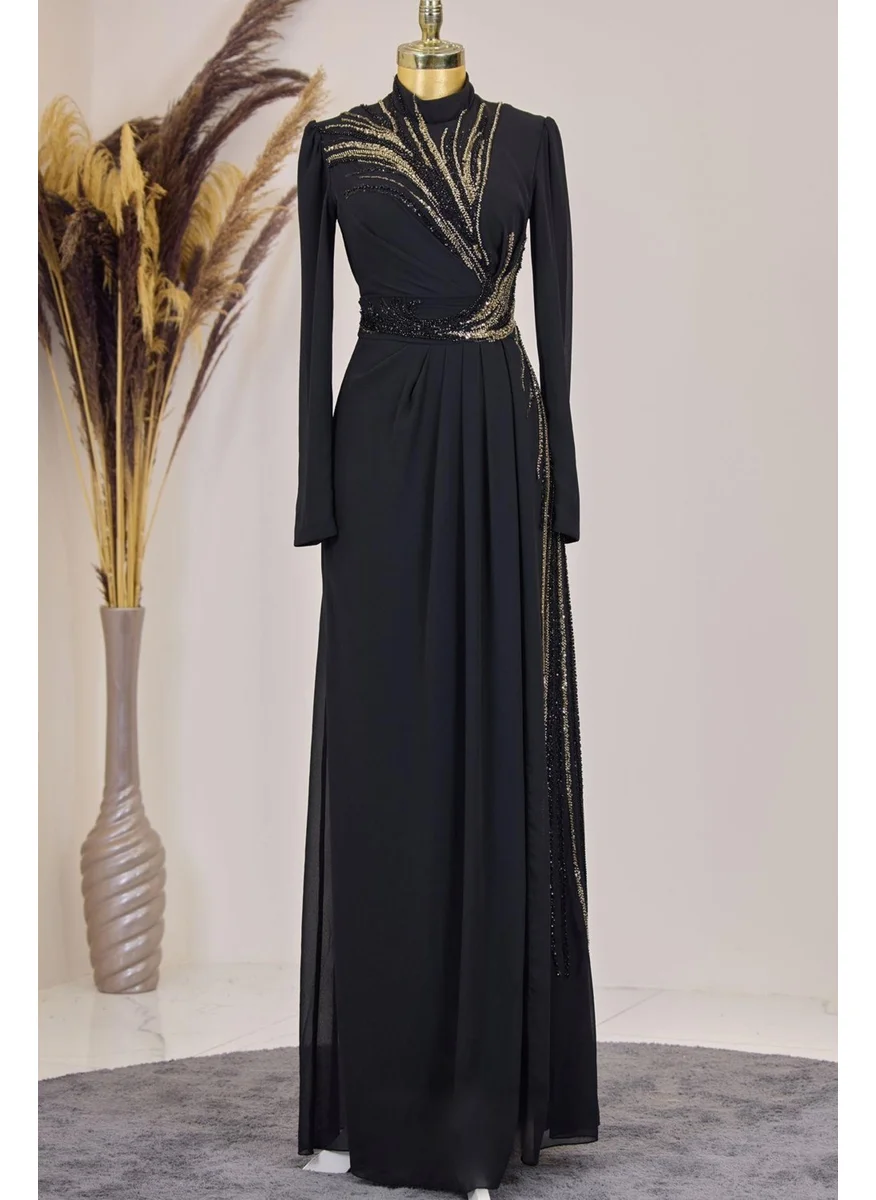 Esilanur Ebru Hijab Jumpsuit Black