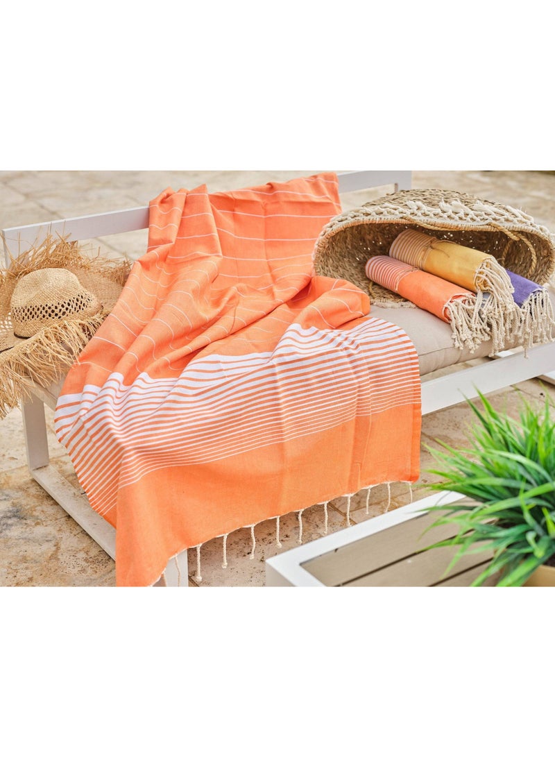 Ready For Chai منشفة شاطئ 200X100 سم 100% قطن ناعم خالية من الرمال سريعة الجفاف منشفة خفيفة الوزن للسفر هدايا الشاطئ ملحقات الشاطئ رمي الشاطئ - Image 1