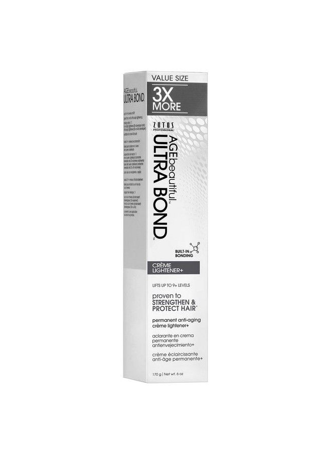 AGE beautiful Agebeautiful Ultra Bond Permanent Creme Hair Lightener | Antiaging | Strengthens & Protects | Builds Bonds W/ Arginine | 6 Fl Oz  - Image 2