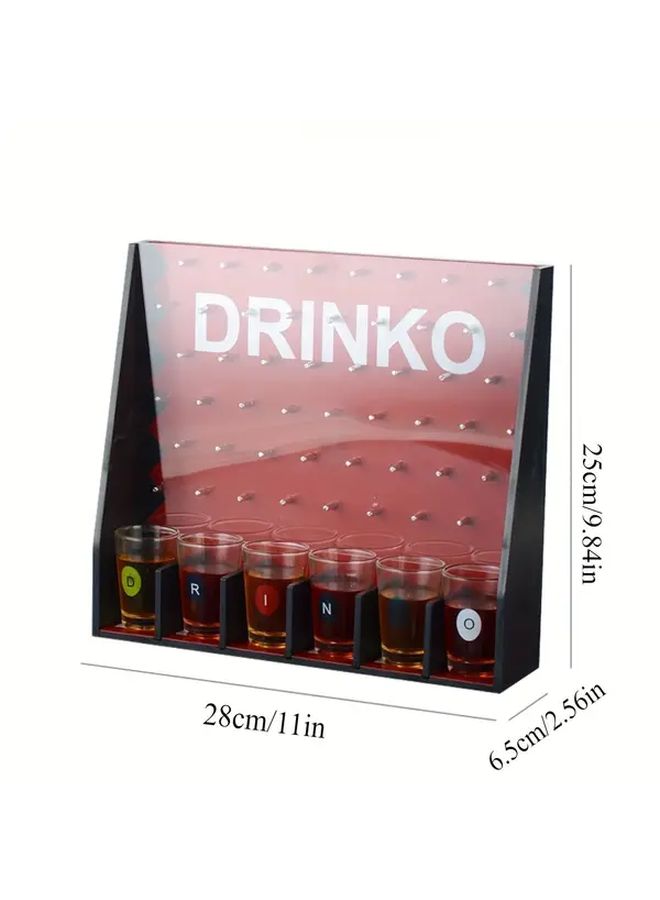 Drinko Drinking Game Board Shot Glass Party Fun for Groups Couples - Image 4