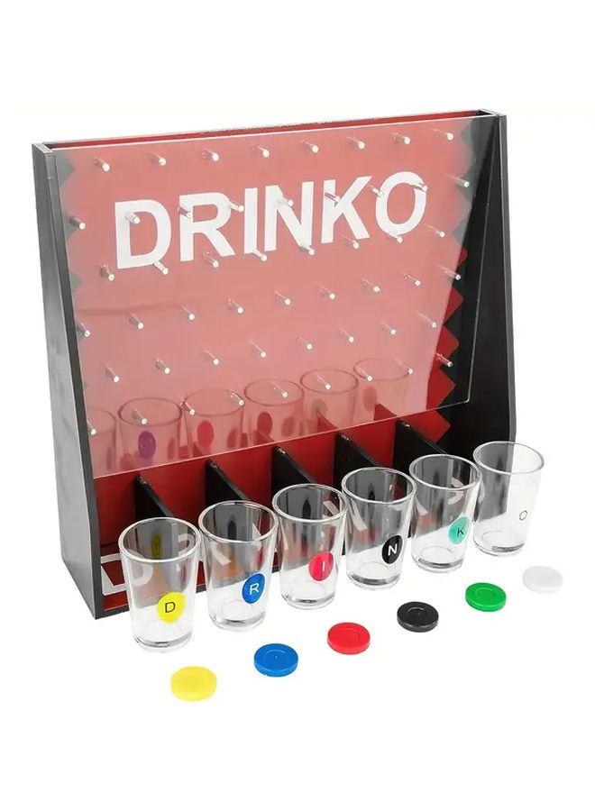 Drinko Drinking Game Board Shot Glass Party Fun for Groups Couples - Image 5
