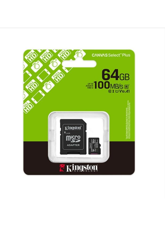 كينغستون Canvas Select Plus microSD 150MB/s V30 A1 - - Image 2