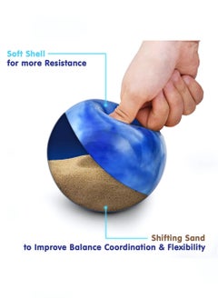 KANGAROO Rubber weight balls filled with sand, 4 kg  - Image 2