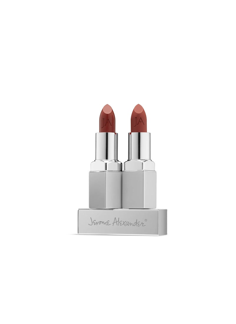 Jerome Alexander - Jerome Alexander Matte & Shine Lipstick 117 - Rosewood - Image 1