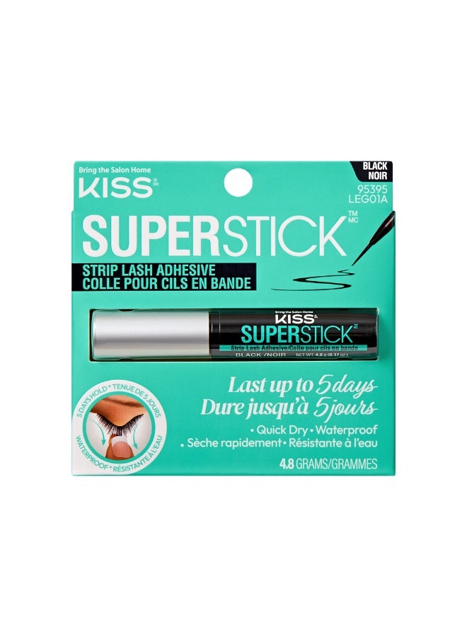 Kiss Superstick Strip Lash Adhesive Black LEG01C - Image 1