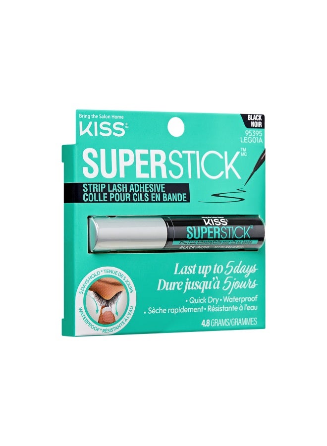 Kiss Superstick Strip Lash Adhesive Black LEG01C - Image 2