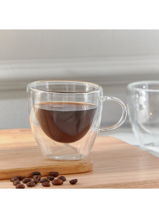 Home Box Sip Savor 2-Piece Double Wall Mug Set 150 ml  - Image 2