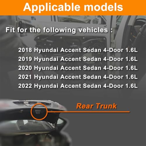 VEELECP Trunk Lock Actuator Compatible with 2018-2022 Accent Rear Liftgate Latch Assembly - Image 4