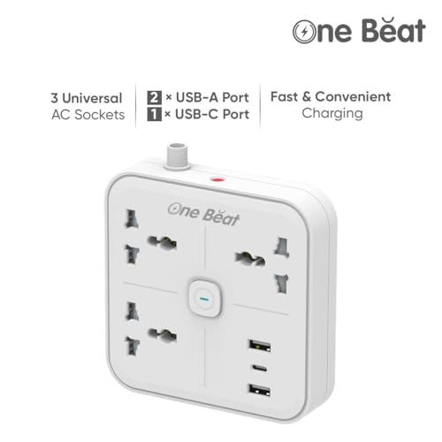 One Beat OB-20332-B Type C Charging & Surge Protection Box 3 Plus - Image 4