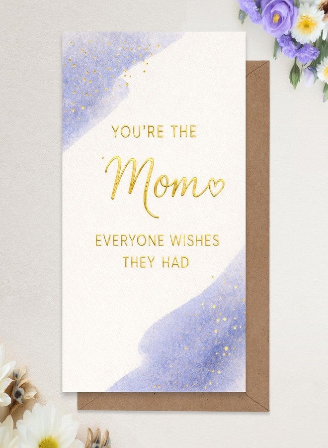 Cheerin Sweet Mothers Day Card for Mom – Sentimental Card for Mum with Envelope from Daughter or Son – Heartfelt Card for Stepmom, Grandma or Mother Figures – 5x7 Inch - Image 4