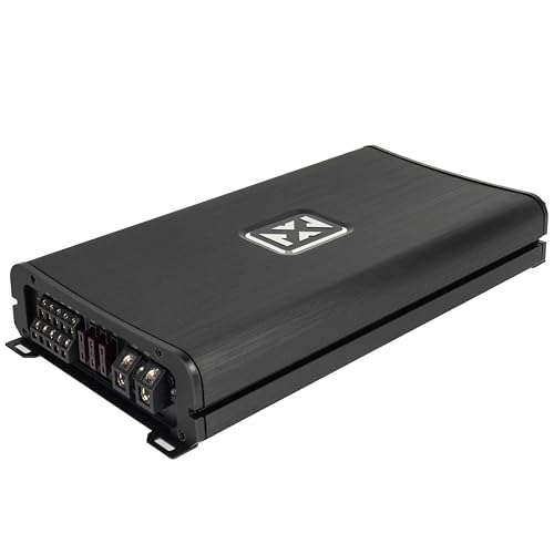 NVX VAD11005 v2 Model 5-Channel Class D Amplifier 2200W Peak, 1100W RMS, 2/4-ohm Stable, High/Low Pass X-Over, Bass Boost, Remote Subwoofer Bass Knob, for Car/Truck/Marine/UTV/Motorcycle (VAD11005v2) - Image 4