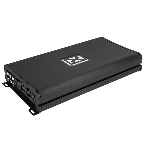NVX VAD11005 v2 Model 5-Channel Class D Amplifier 2200W Peak, 1100W RMS, 2/4-ohm Stable, High/Low Pass X-Over, Bass Boost, Remote Subwoofer Bass Knob, for Car/Truck/Marine/UTV/Motorcycle (VAD11005v2) - Image 5