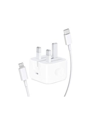 USB-C Power Adapter With Type-C To Lightning Cable 20W White - pzsku/ZF441A1D305EEDE3B4424Z/45/_/1668211320/f4d701a5-c307-4d1b-baea-7b5dd0ff446d