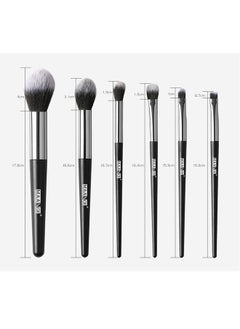 MAANGE 18 Pcs Makeup Brush Set with Cosmetic Bags, Full Function Professional Makeup Brushes, Face Eye All-round Makeup Brushes Tools  - Image 4