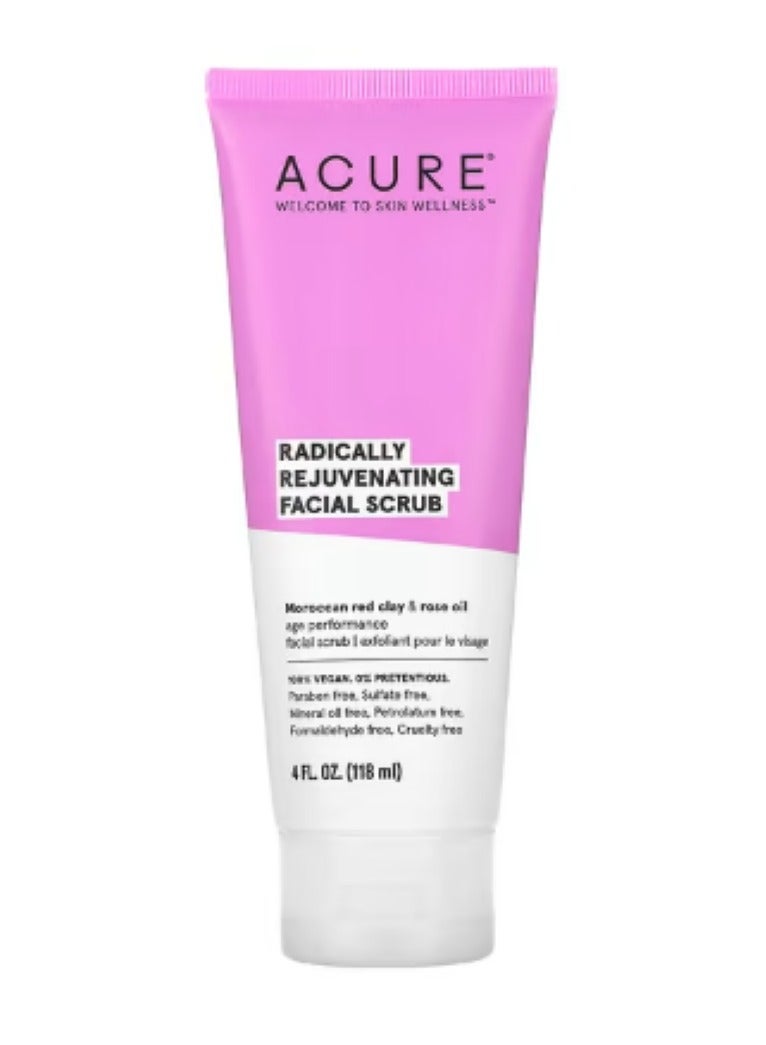 Acure Radically Rejuvenating Facial Scrub 118ml 2PCS 