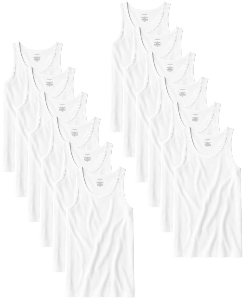 Andrew Scott Men's A Shirts | Cotton Tank Top Athletic Undershirts | Multi Packs & Colors - Image 1