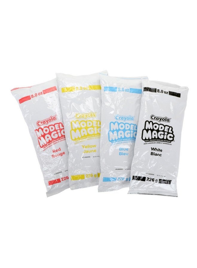 كرايولا موديل ماجيك (دلو ٢ رطل)، بديل طين التشكيل، ألوان أساسية، طين يجف في الهواء للأطفال، لوازم الفصول الدراسية، ٣+ - Image 5