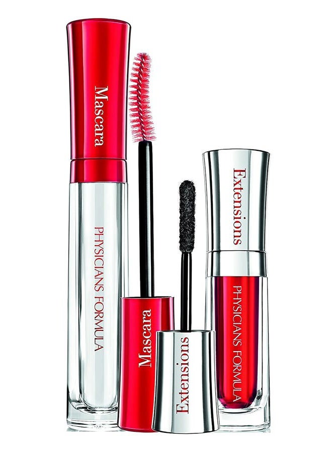 Physicians Formula Eye Booster Instant Lash Extension Kit, Ultra Black - Image 1