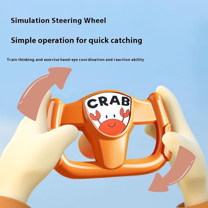 CHILDREN'S BEAN MACHINE BOARD GAME, HANDHELD GAMES FOR CHILDREN'S INTERACTIVE PUZZLE TOYS, BOARD GAME TIMED COMPETITIVE CHALLENGE GAME CONSOLE, SUITABLE FOR CHILDREN AGED 3+ (ORANGE) - Image 5