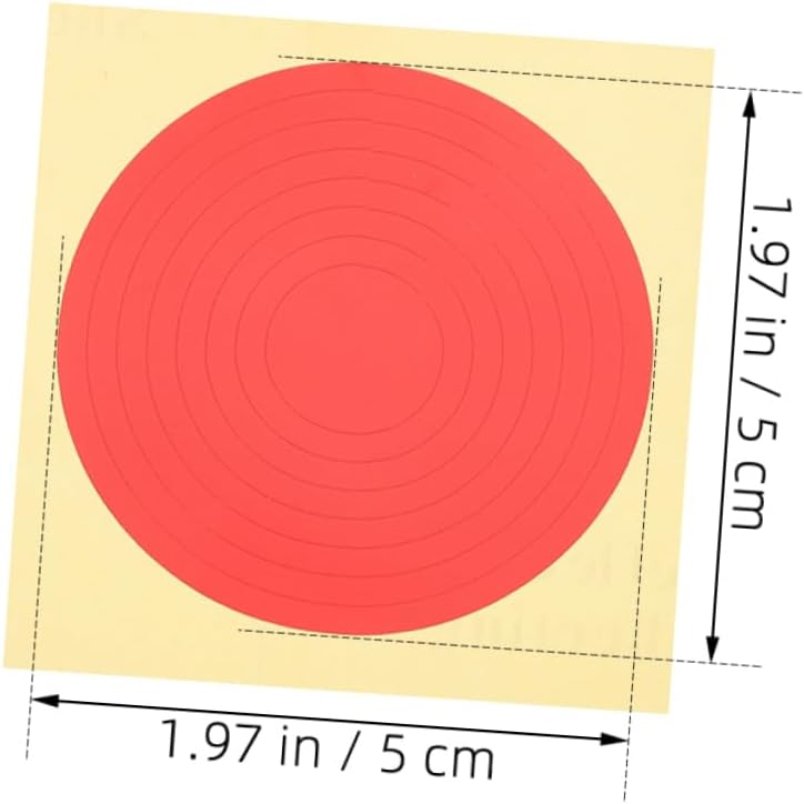 15 Pcs Red Green Yellow Reflective Pressure Gauge Stickers Industrial Safety Range Markers - Image 3
