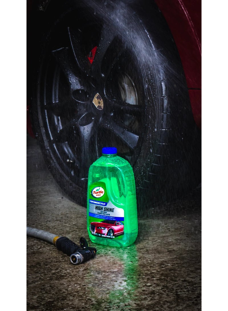 TurtleWax Performance Plus High Shine Car Wash Fresh Lemon Scent 1.89L - Image 2