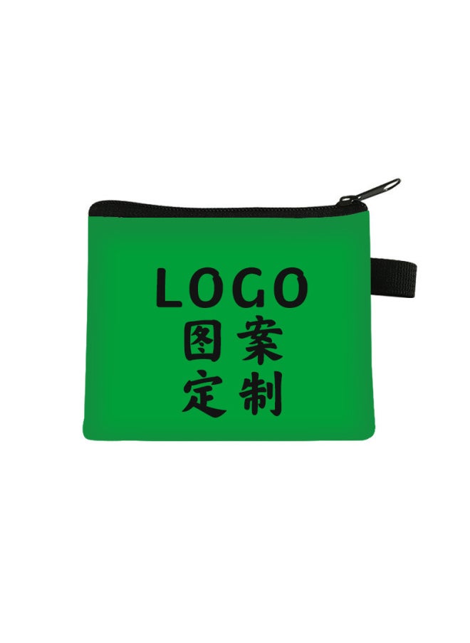 Generic - Custom Polyester Coin Purse Student Key Canvas Card Holder Color Business Activity Storage Bag Wholesale-Color:17 - Image 1