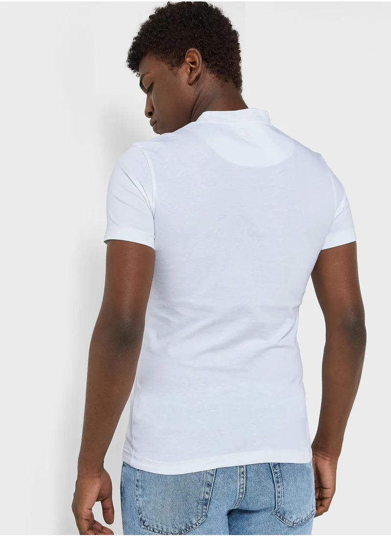 Calvin Klein Jeans Institutional Crew Neck T-Shirt