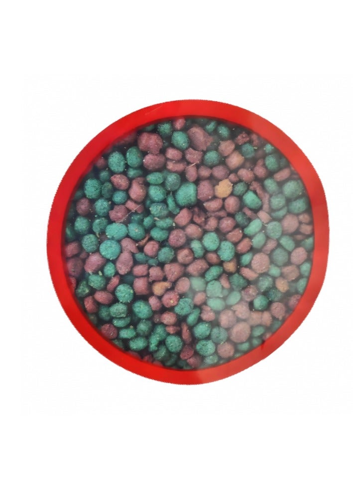 Nosh Horizone Economical Tropical Green & Red Fish Food 1mm - 1kg  - Image 2