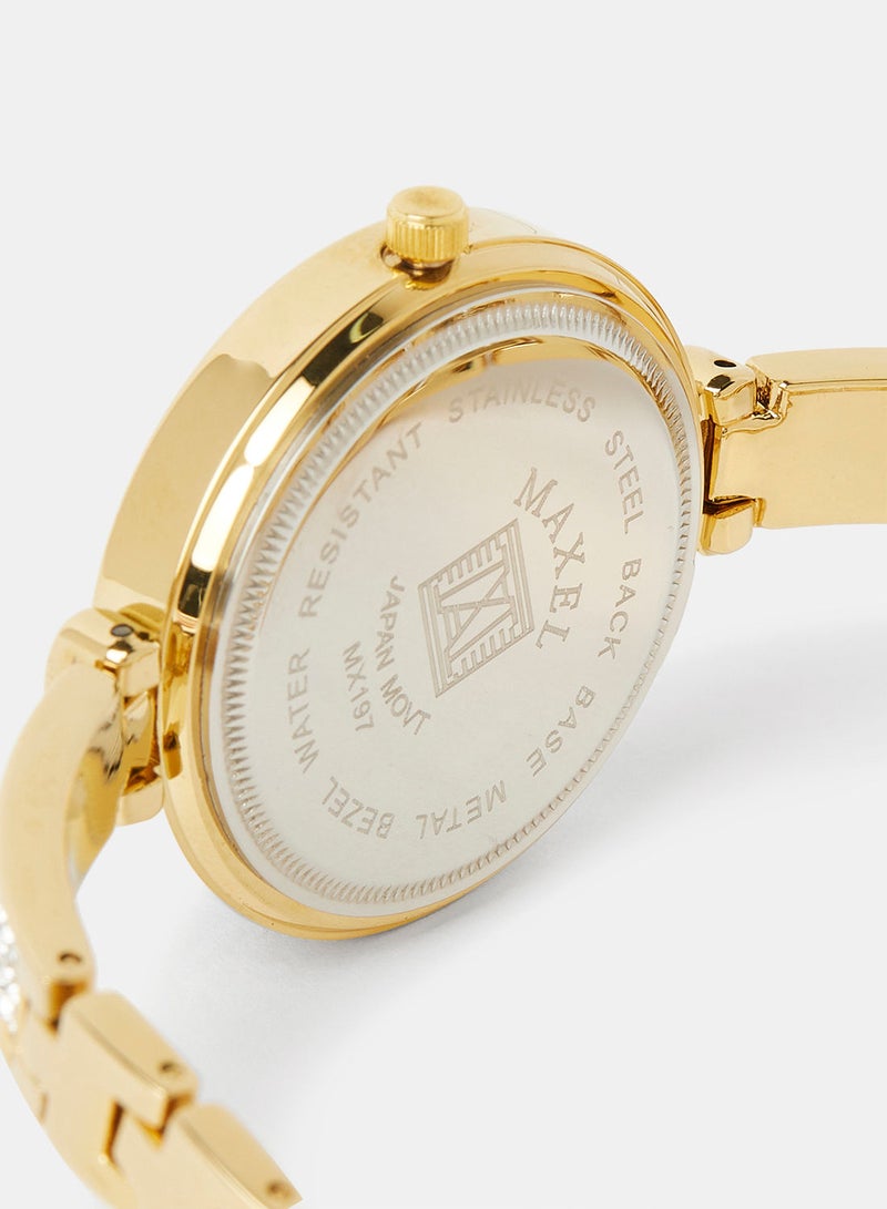 Maxel Women's Fashion Waterproof Analog Wrist Watches MX133 - 28mm - Image 4