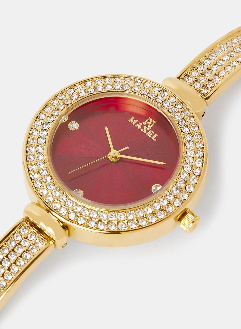 Maxel Women's Fashion Waterproof Analog Wrist Watches MX133 - 28mm - Image 2