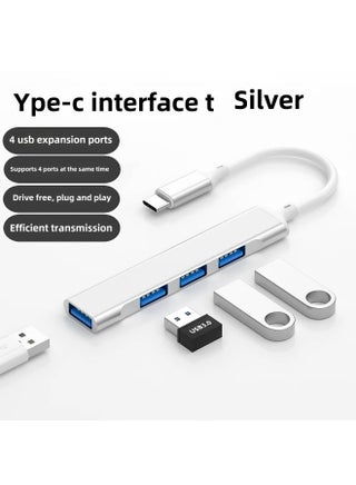 Expander Type-c To USB3.0 Docking Station 4-in -1 Split Hub Notebook Otg Docking Station-Number Of Interfaces:Silver [typec4-in-1 Docking Station] - pzsku/ZF4420CCEEE56ADB7C0A0Z/45/1746221149/28693556-2aae-4d72-ab09-ddb0c069950a