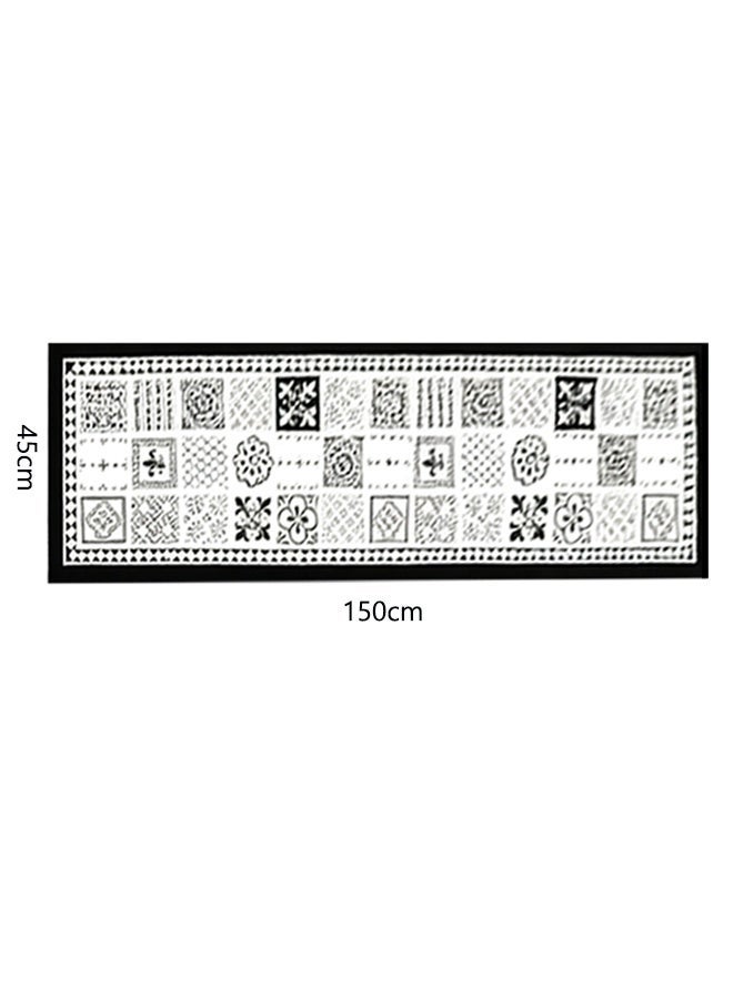 Aissiora 45 x 150 cm Kitchen mat Ultra-soft and absorbent mat Entrance doormat Non-slip and quick-drying mat Bathroom mat - Image 2