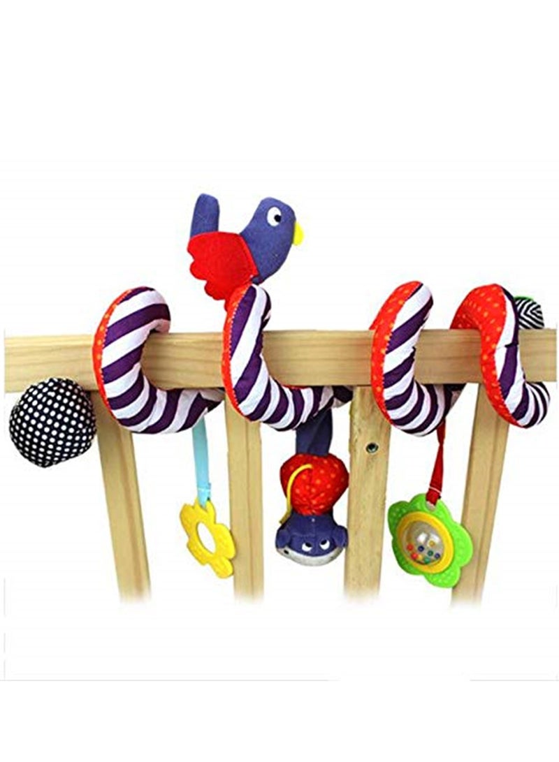 Baby Spiral Activity Stroller Car Seat Cot Babyplay Travel Toy  - Image 1