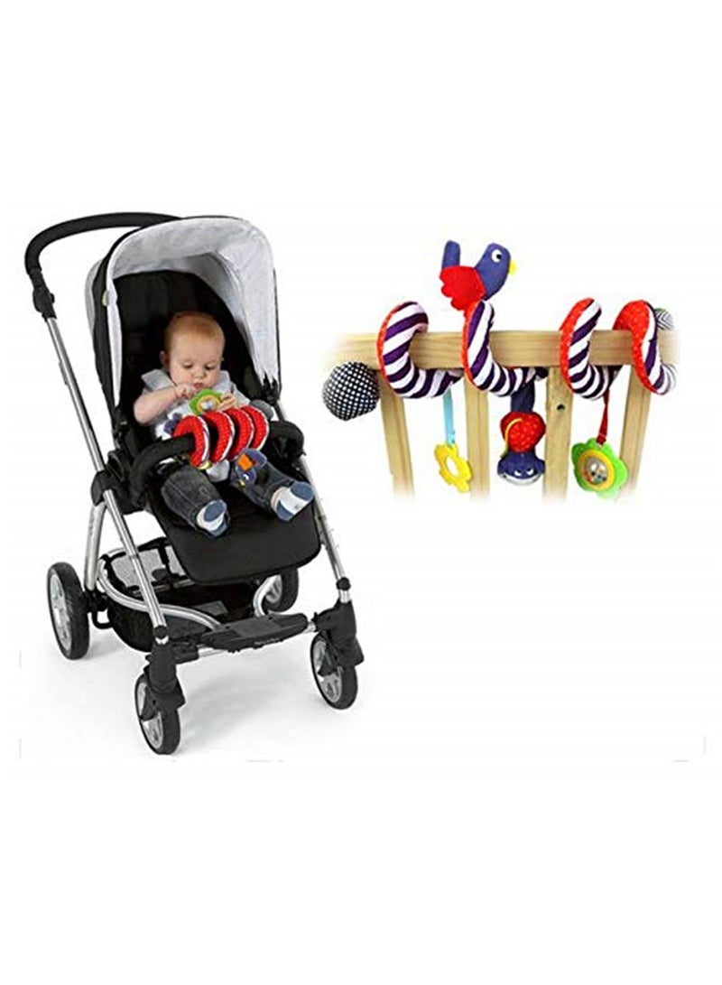 Baby Spiral Activity Stroller Car Seat Cot Babyplay Travel Toy  - Image 3