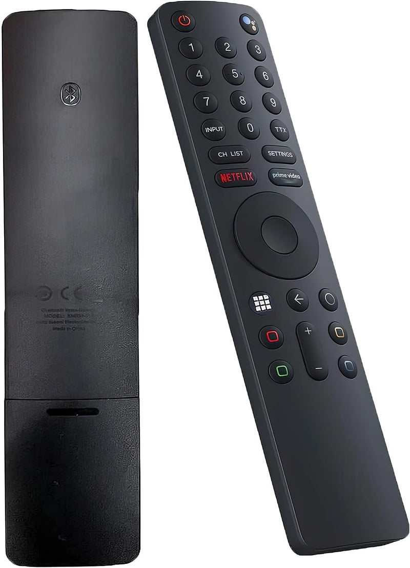 Lelukee Universal Remote Control for Xiaomi Mi TV 4S 4A Smart TV, Replacement Remote Control for Xiaomi Mi 4S 4A Smart TV with Bluetooth and Voice Control - Image 1