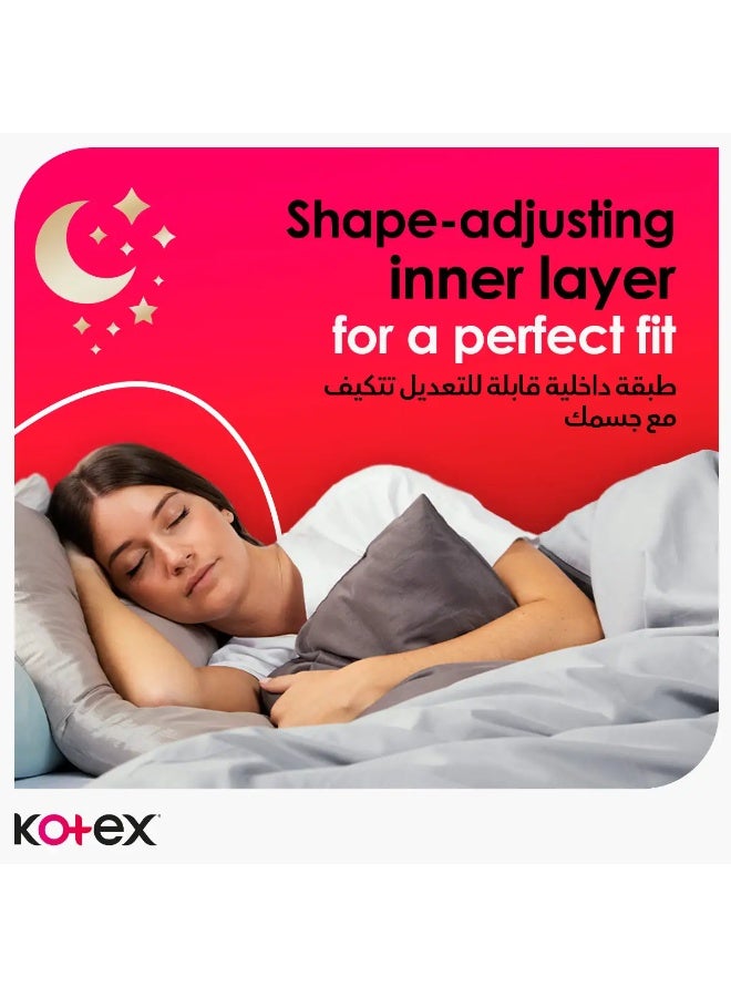 كوتكس فوط صحية كوتكس 7 فوطه رفيعة للغاية تمنع التسرب ليلاً بالأجنحة - Image 5