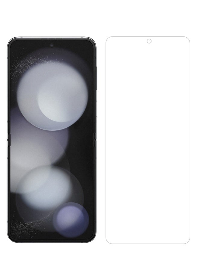 DUSALA Samsung Galaxy Z Flip 5 Screen Protcetor Scratch and Shatter Resistant Anti Bubble Glass - Image 3