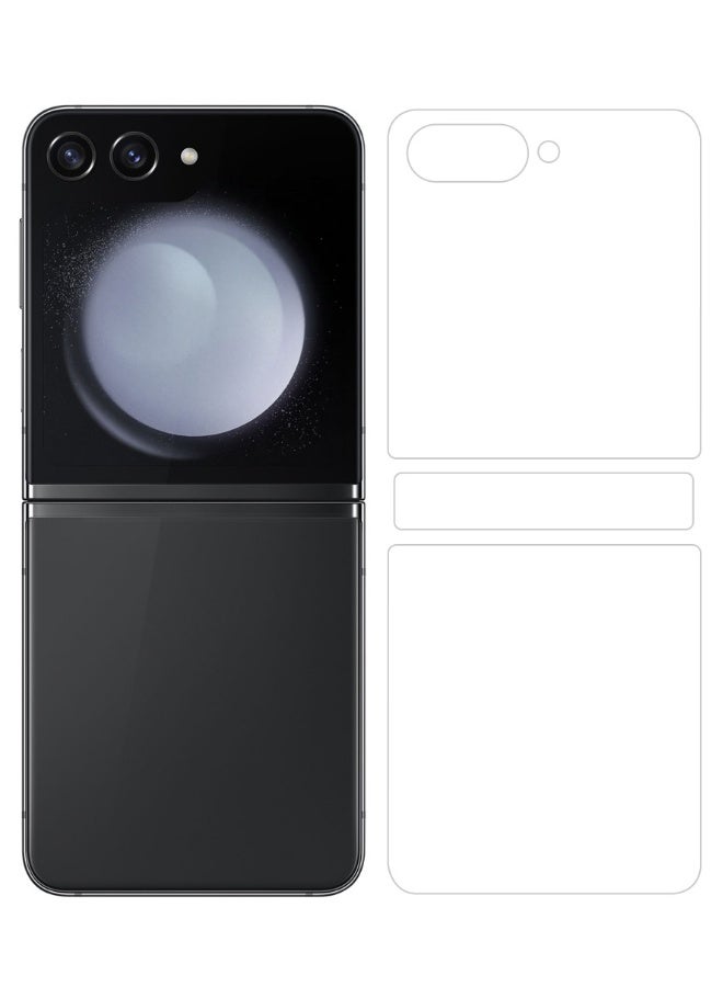 DUSALA Samsung Galaxy Z Flip 5 Screen Protcetor Scratch and Shatter Resistant Anti Bubble Glass - Image 2
