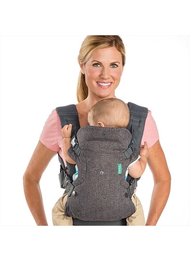 Flip Advanced 4-in-1 Carrier - Ergonomic, convertible, face-in and face-out front and back carry for newborns and older babies 8-32 lbs - pzsku/ZF442A96CC7F343ECE2A4Z/45/_/1686412949/4c9988cb-4481-4d59-8259-d066f41784dc