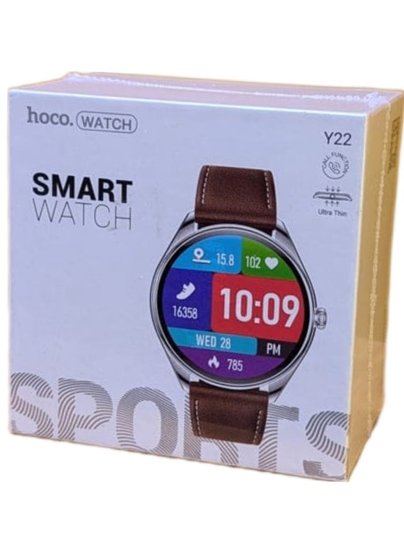 Hoco Y22 Smartwatch – Multi-Sports Modes, IP67 Water Resistance & Long Battery Life - Image 2