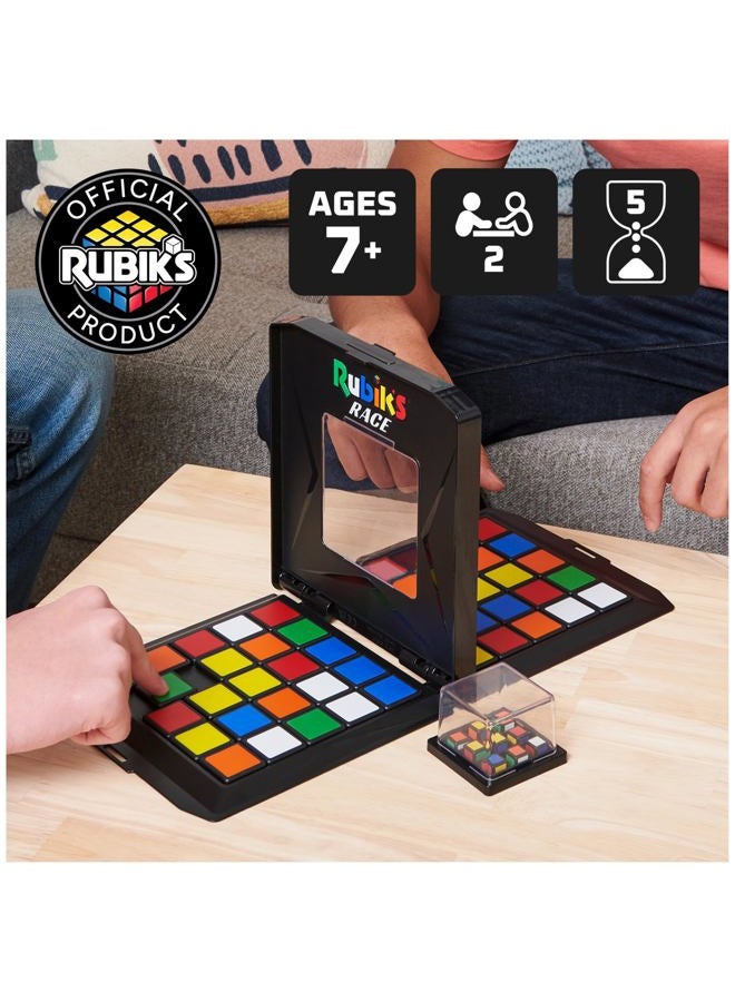 Rubik's Cube, Rubik's Race, Ace Edition, Classic Fast-Paced Puzzle Strategy Sequence Board Game, Problem-Solving Brain Teaser, 2 Players, Stocking Stuffers for Ages 7 & Up - Image 2