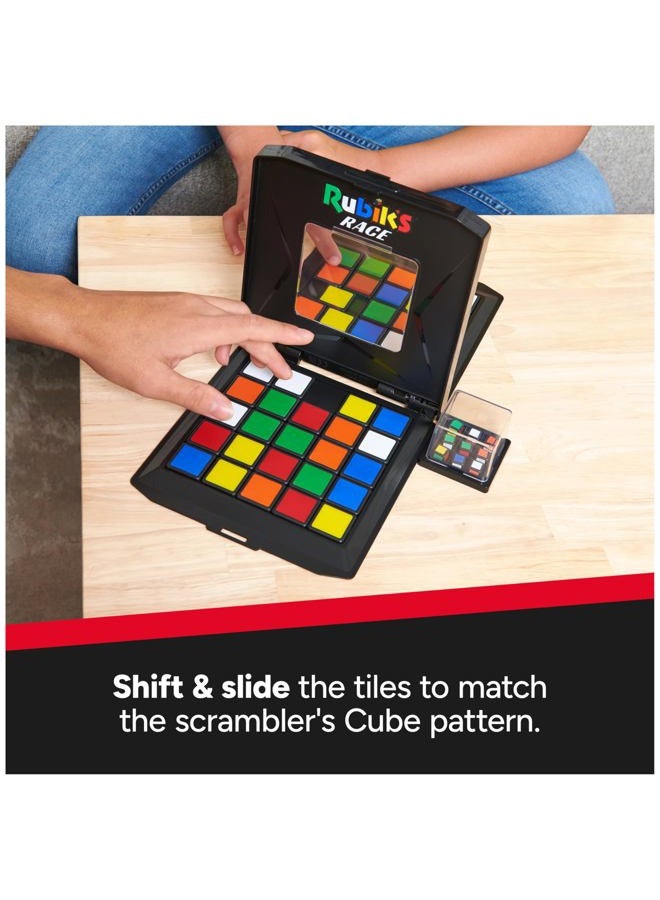 Rubik's Cube, Rubik's Race, Ace Edition, Classic Fast-Paced Puzzle Strategy Sequence Board Game, Problem-Solving Brain Teaser, 2 Players, Stocking Stuffers for Ages 7 & Up - Image 3