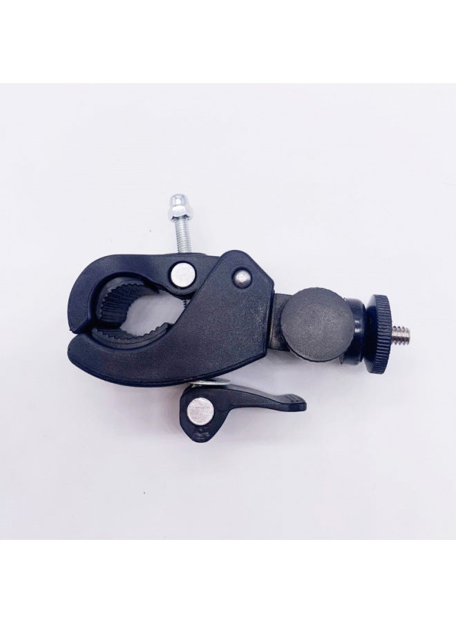Generic Gopro Sports Camera Chest Strap Accessories Riding Helmet Fixed Bracket Backpack Clip Helmet Base Buoyancy Rod-Color:Bicycle Handlebar Clamp  - Image 1