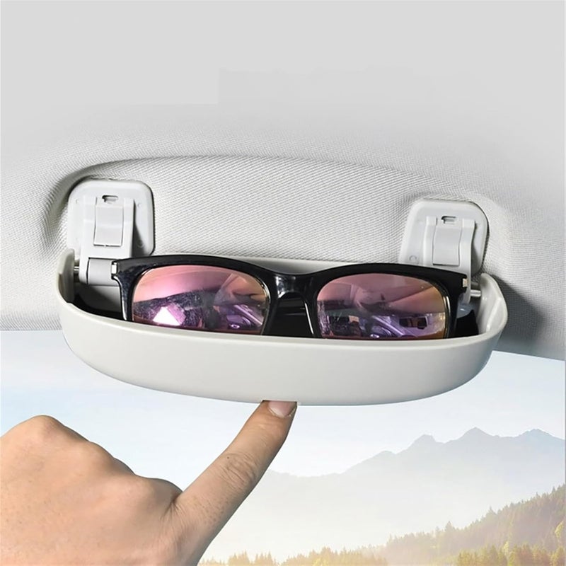 QASULER Car Glasses Case for Toyota Vehicles - Image 3