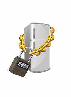 KASTWAVE KASTWAVE Metal Time Padlock - Multi-Function Timer Lock 99 Hours Max Timing with Electronic LCD Timed Display Micro USB Rechargeable  - Image 3