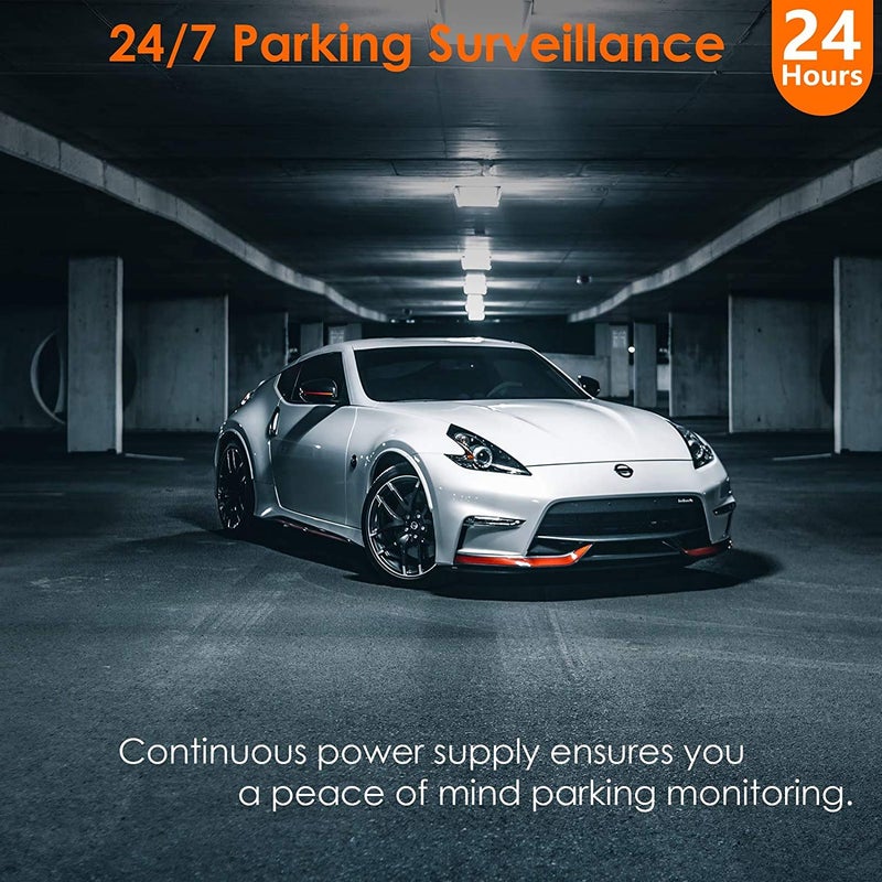 Gebildet Type C USB Port Dash Cam Hardwire Kit for 24H Parking Monitor/Time-Lapse Recording Converts 12V-24V to 5V/2.5A Car Dash Camera Charger 320cm Cable Kit, Low Voltage Protection - Image 5