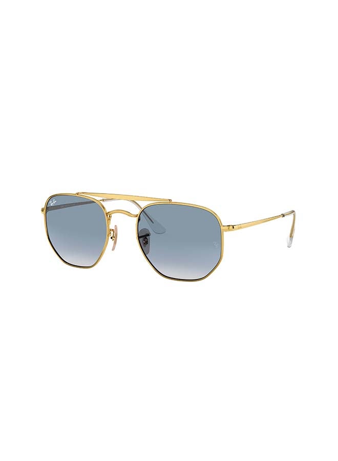 Ray-Ban Unisex Full Rim Aviator Sunglasses - RB3648 001 - Lens Size: 54 mm - Gold - Image 2
