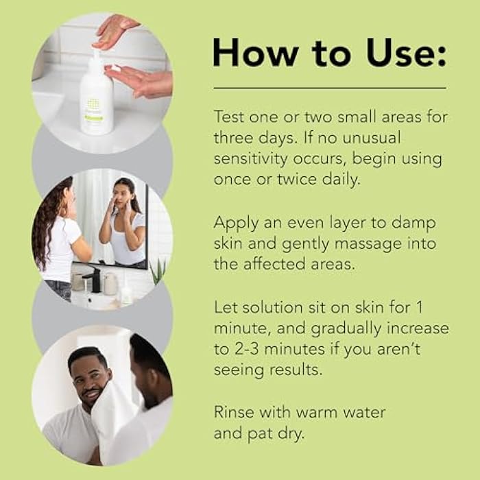 humane Benzoyl Peroxide Acne Body Wash - 10% Maximum-Strength Face, Skin, Butt, and Back Acne Treatment - 8 Fl Oz - Dermatologist-Tested Non-Foaming Acne Face Wash Cleanser - Vegan, Cruelty-Free - Image 4