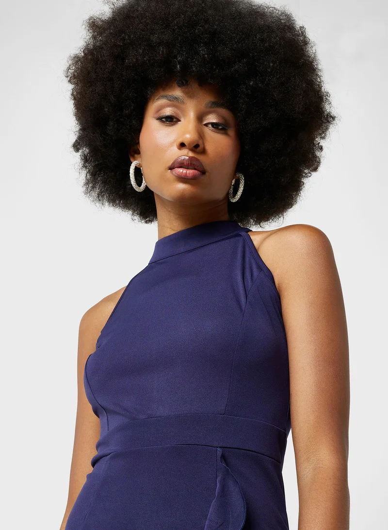 Ella Limited Edition Ruffle Slit Dress