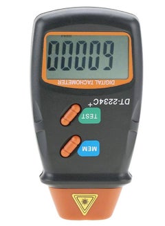 Digital Tachometer, DT-2234C + Non-Contact LCD Digital Photo Handheld Tachometer Mini RPM Test Meter